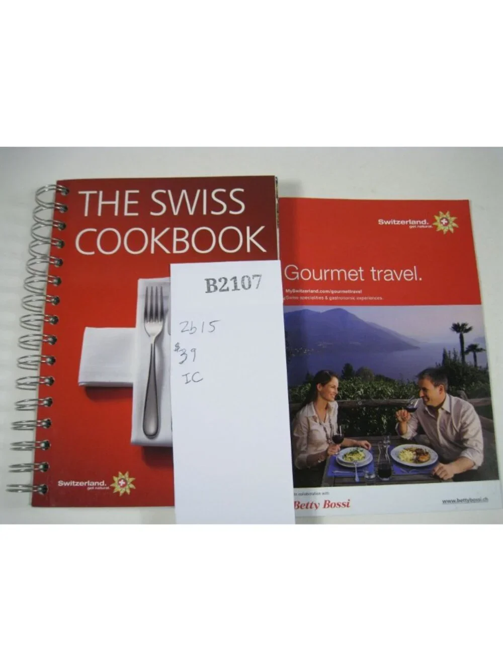 The Swiss Cookbook Betty Bossi Spiral Bound 2009 Recipes and Pamphlet